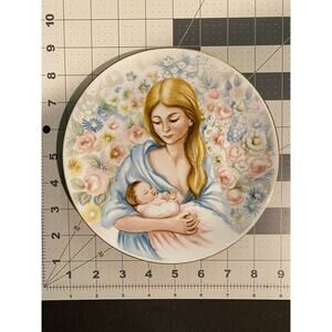 Louise et Louisette Mother's Day Porcelain, Josette Gravion, Collectable Plate